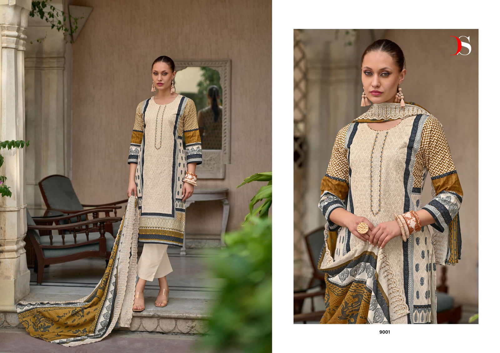 Deepsy Bin Saeed Super Hit Cotton Pakistani Salwar Kameez